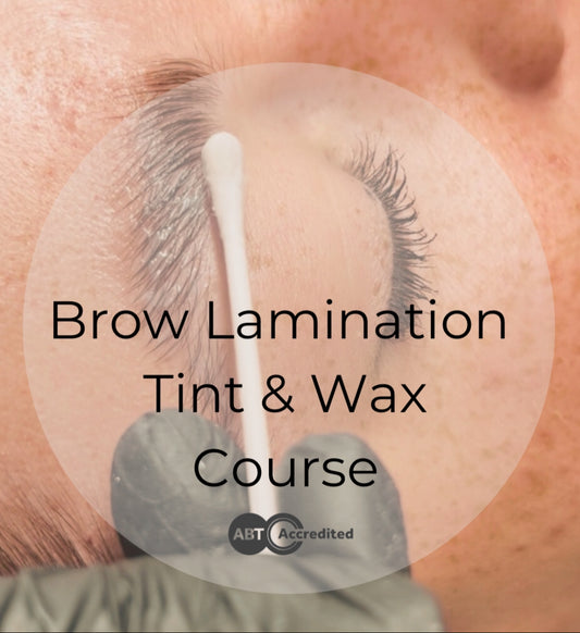 Brow Lamination, Tint & Wax course- Sunday 11th May 2025